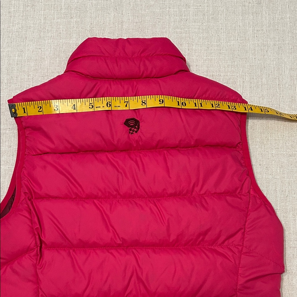 Mountain Hardwear Vest Women’s Small Pink 650 Down Puffer Outdoor - Picture 11 of 13